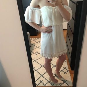 Socialite Cream Dress